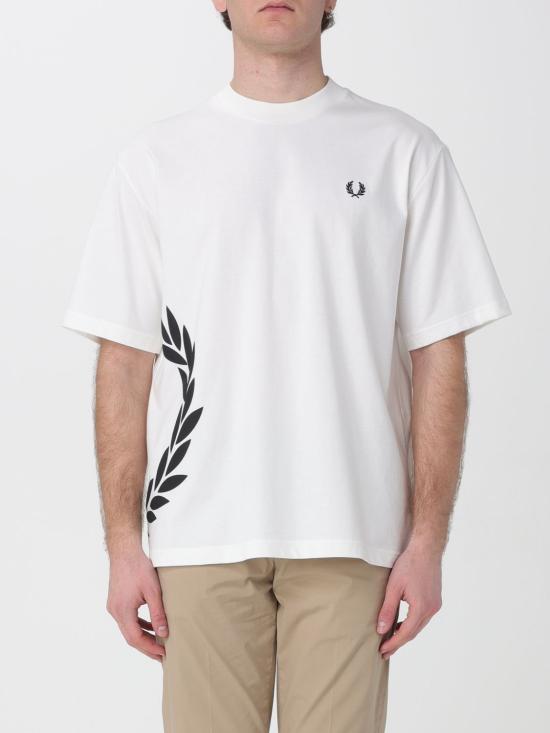 26SS 프레드페리 반팔 티셔츠 M2440 129 White