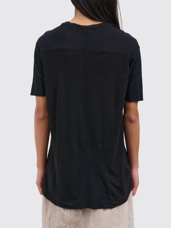 26SS 톰크롬 반팔 티셔츠 MTS927 Black - THOM KROM