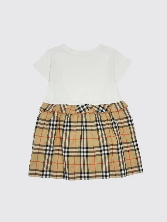 26SS [키즈] 버버리 원피스 8121221 A1464 White - BURBERRY