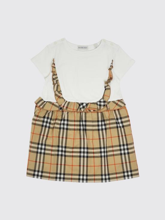 26SS [키즈] 버버리 원피스 8121221 A1464 White