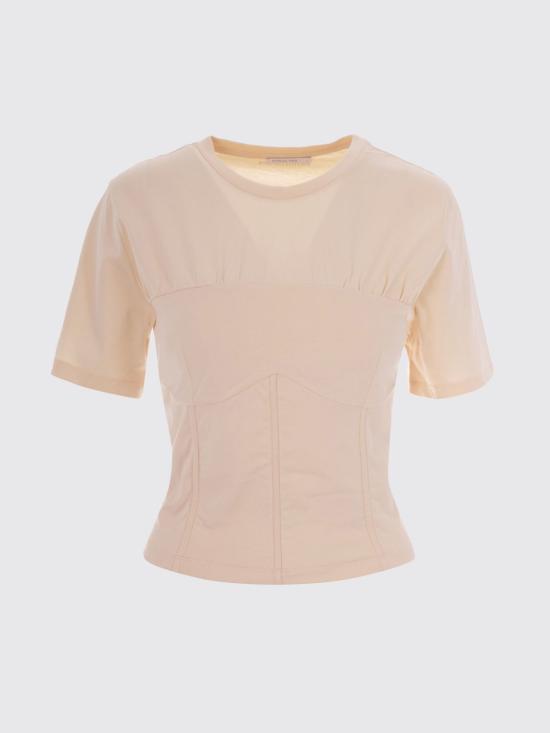 26SS 파트리지아페페 반팔 티셔츠 8M1803J387 W409 Ivory - PATRIZIA PEPE