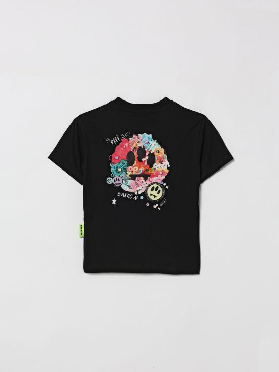 26SS [키즈] 바로우 티셔츠 S6BKJGTH176 110 Black - BARROW
