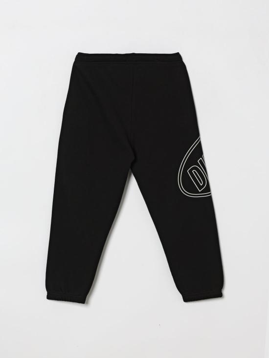 26SS [키즈] 디젤 트레이닝/조거 팬츠 J026610GEAD K900 Black - DIESEL