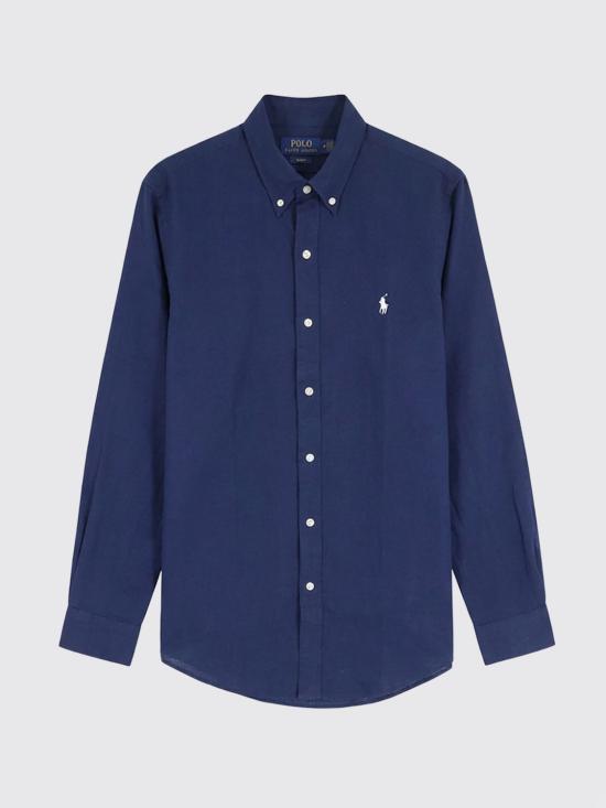 26SS 폴로 랄프로렌 긴팔 셔츠 710968915 506 Navy - POLO RALPH LAUREN