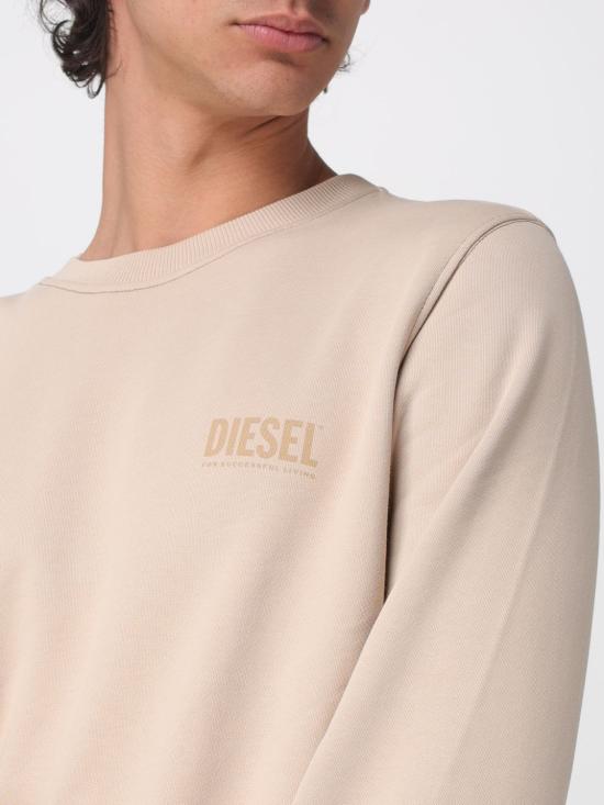 26SS 디젤 긴팔 티셔츠 A199860EGEN 7FW Cream - DIESEL