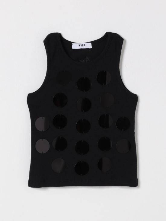 26SS [키즈] 엠에스지엠 티셔츠 S6MSJGTA100 110 Black