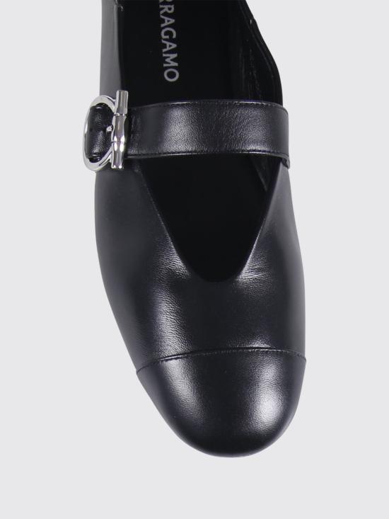 26SS 살바토레 페라가모 플랫 슈즈 01J947 783678 009 Black - SALVATORE FERRAGAMO