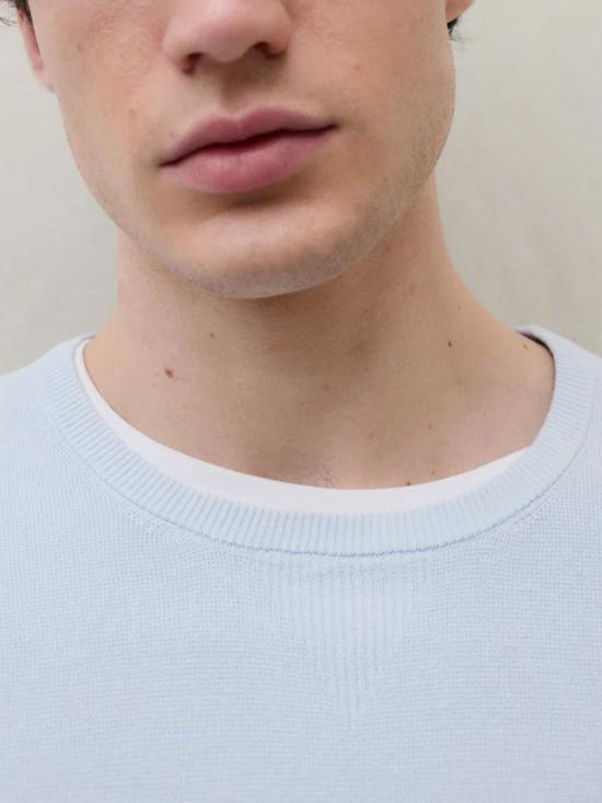 26SS 에콜프 스웨터 MCMGAKNMANZA0650S26 147 Clear Blue - ECOALF