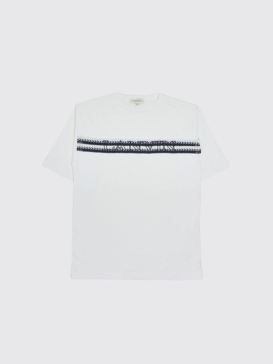 26SS [키즈] 랑방 티셔츠 N30362 CN48 White