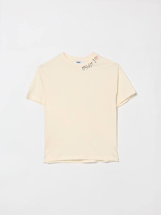 26SS [키즈] 엠에스지엠 티셔츠 S6MSJBTH240 013 White