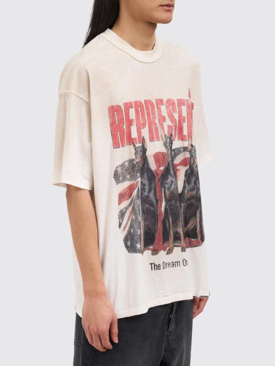 26SS 리프레젠트 반팔 티셔츠 MLM100593 30 Beige - REPRESENT