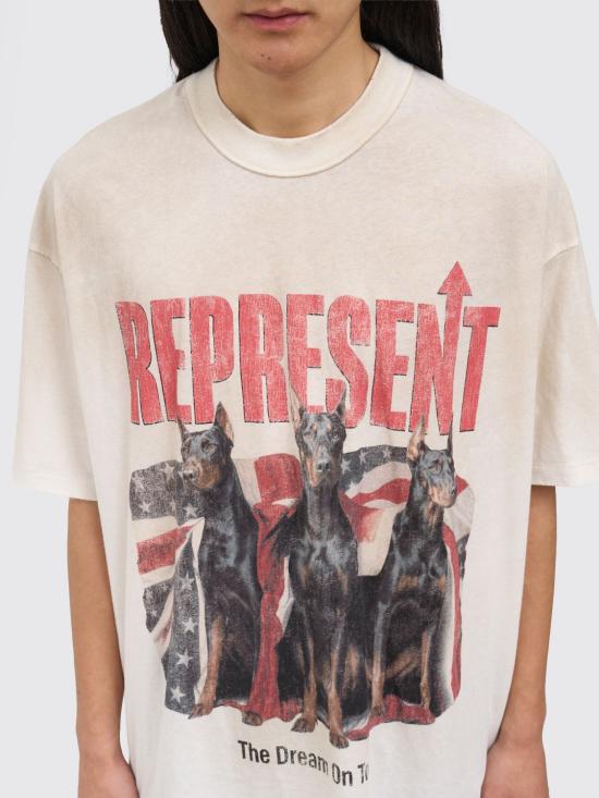 26SS 리프레젠트 반팔 티셔츠 MLM100593 30 Beige - REPRESENT