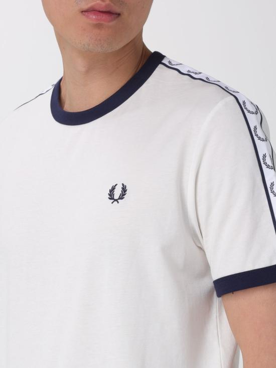 26SS 프레드페리 반팔 티셔츠 M4620 129 White - FRED PERRY