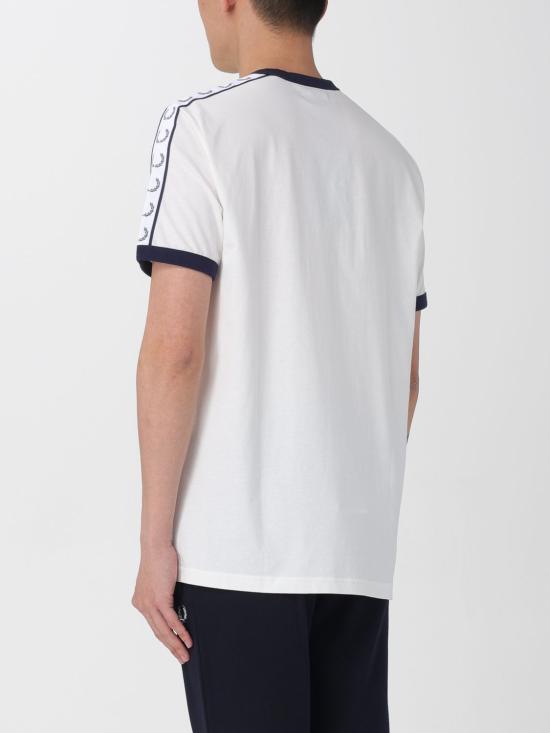 26SS 프레드페리 반팔 티셔츠 M4620 129 White - FRED PERRY
