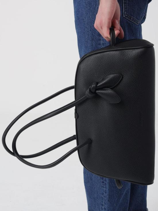 26SS 자크뮈스 투리스모 소프트 볼링백 BAU00417AC03A03M 990 Black - JACQUEMUS