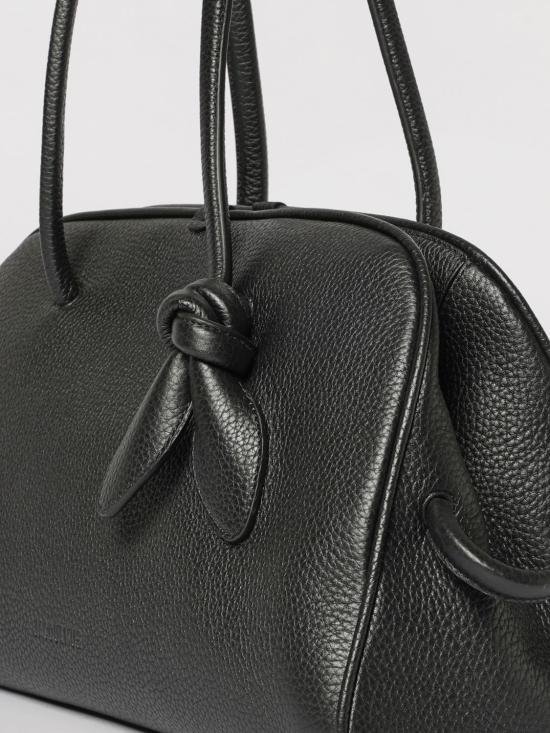 26SS 자크뮈스 투리스모 소프트 볼링백 BAU00417AC03A03M 990 Black - JACQUEMUS