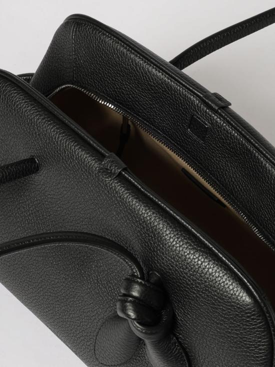 26SS 자크뮈스 투리스모 소프트 볼링백 BAU00417AC03A03M 990 Black - JACQUEMUS