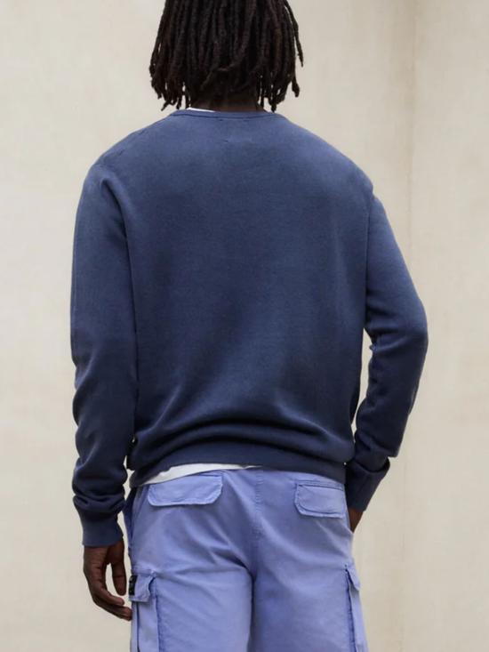 26SS 에콜프 스웨터 MCMGAKNMANZA0650S26 161 Blue - ECOALF