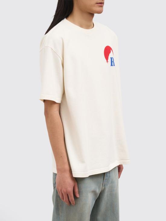 26SS 루드 반팔 티셔츠 RHPS26TT18012 6010 White - RHUDE