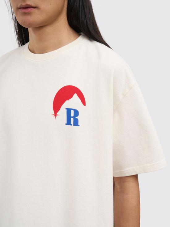 26SS 루드 반팔 티셔츠 RHPS26TT18012 6010 White - RHUDE