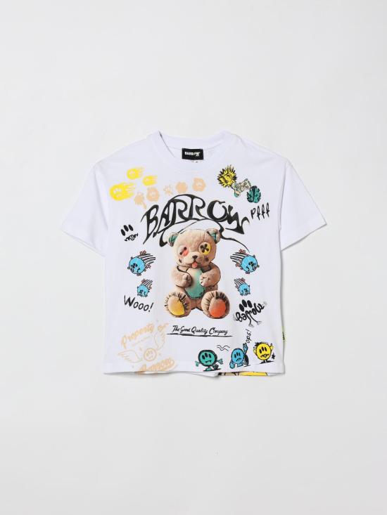 26SS [키즈] 바로우 티셔츠 S6BKJUTH076 002 White