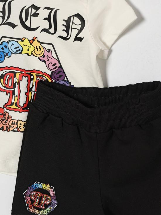 26SS [키즈] 필립 플레인 오버롤 S6PHNBTS138 002 13 Black - PHILIPP PLEIN