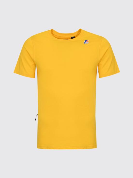 26SS 까웨 반팔 티셔츠 K7142KW T05 Yellow - K-WAY