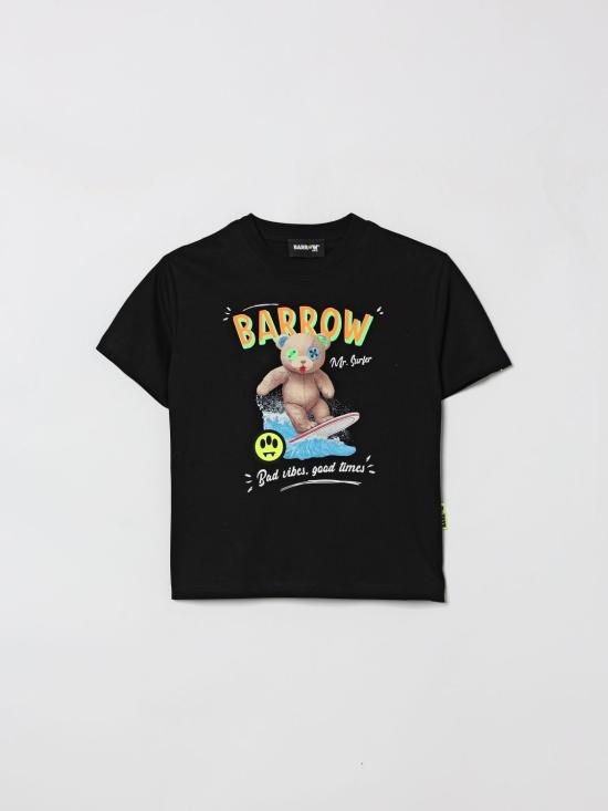 26SS [키즈] 바로우 티셔츠 S6BKJUTH239 110 Black