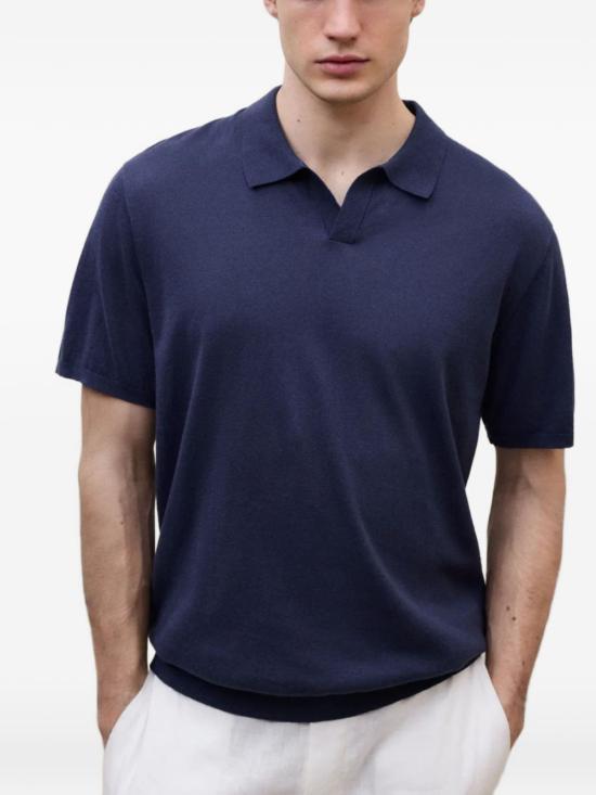 26SS 에콜프 반팔 티셔츠 MCMGAKNOLMO00639S26 161 Blue - ECOALF