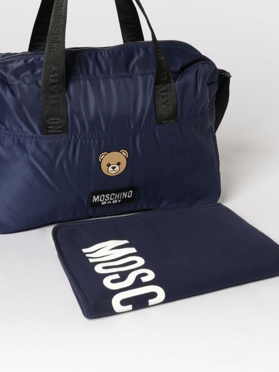 26SS [키즈] 모스키노 숄더백 MUX05WL3A89 40016 Blue - MOSCHINO