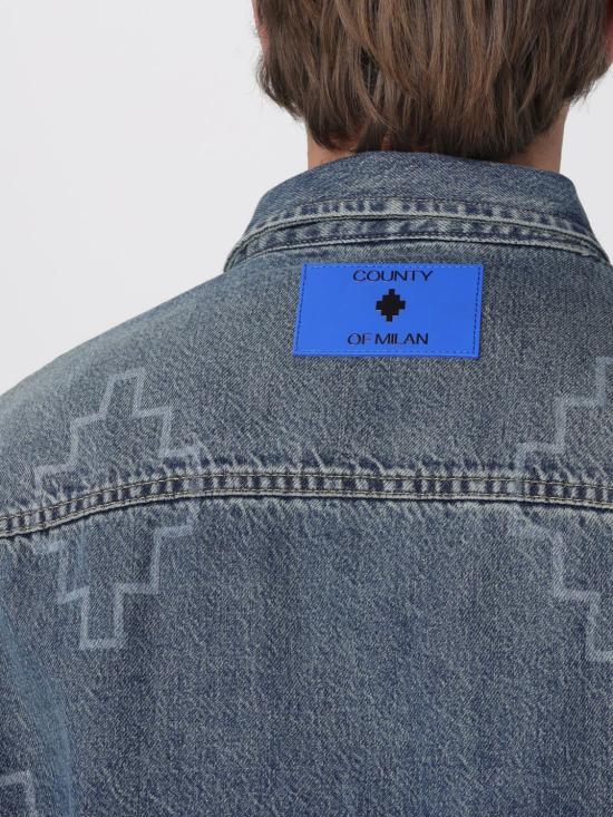 26SS 컨트리 오브 밀란 데님 셔츠 S6CMMASI079 126 Denim - COUNTY OF MILAN