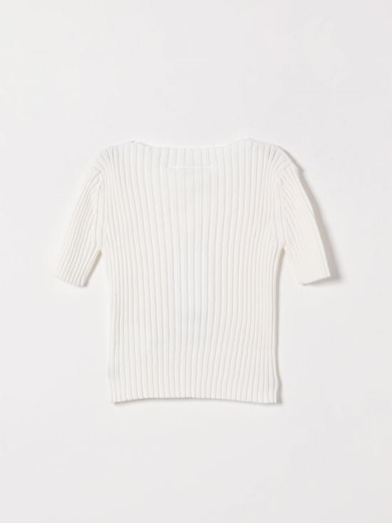 26SS [키즈] 마르지엘라 풀오버 M60989MM07X M6101 Yellow Cream - MAISON MARGIELA