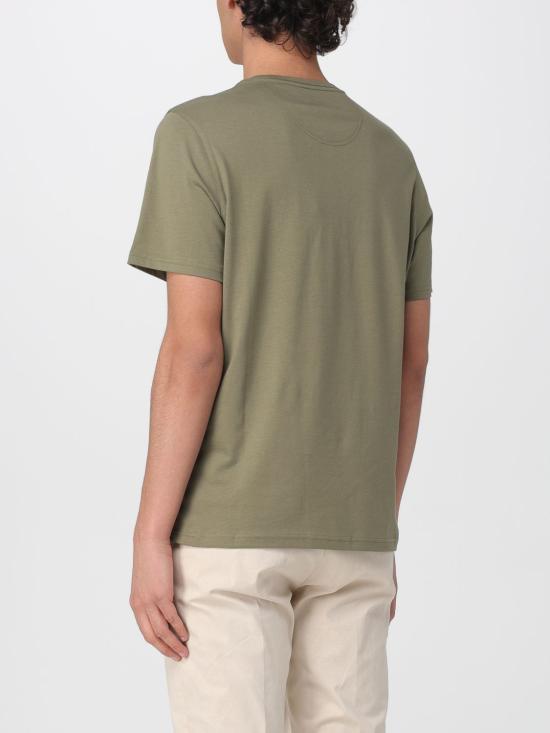 26SS 바버 반팔 티셔츠 MTS1114 OL37 Green - BARBOUR