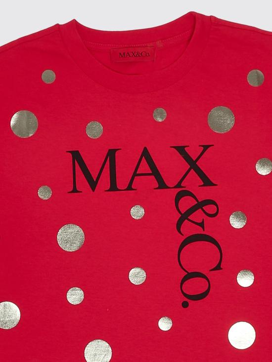 26SS [키즈] 막스앤코 티셔츠 MX0289MX057 MX400 Red - MAX & CO.