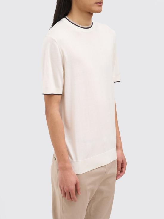 26SS 파올로페코라 스웨터 A045F200 1102 White - PAOLO PECORA