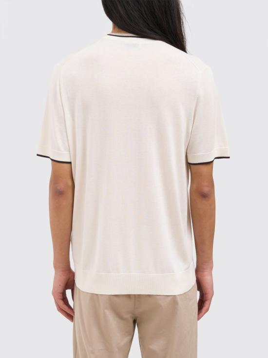 26SS 파올로페코라 스웨터 A045F200 1102 White - PAOLO PECORA