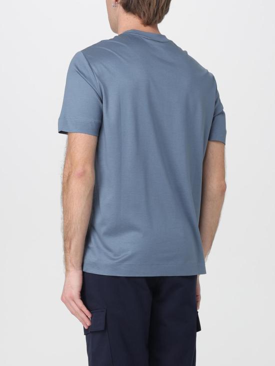 26SS 엠포리오 아르마니 반팔 티셔츠 EM003649AF18312 U9302 Blue - EMPORIO ARMANI