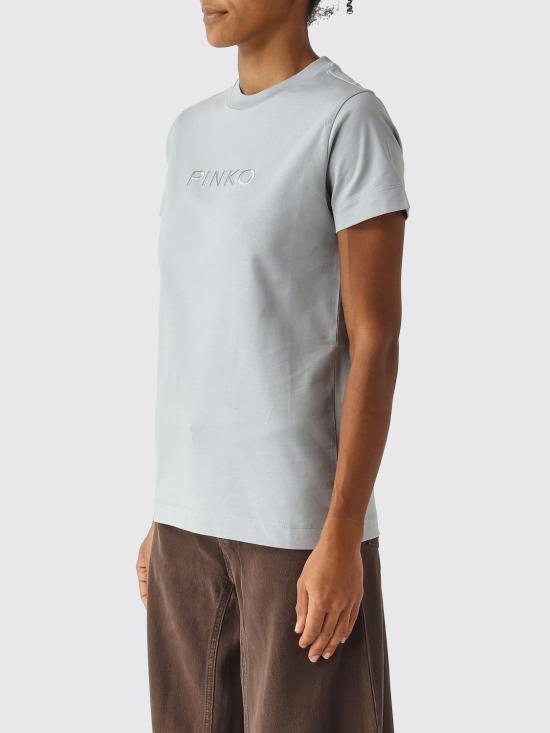 26SS 핑코 반팔 티셔츠 101752A339 E87 Blue - PINKO