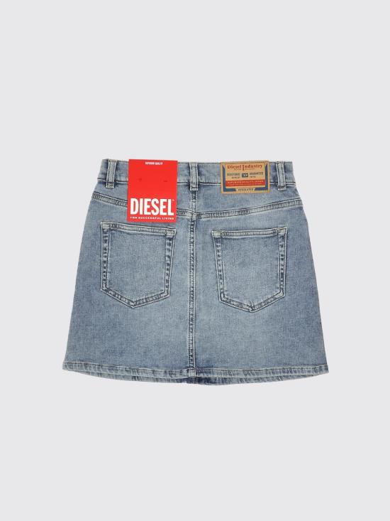 26SS [키즈] 디젤 스커트 J01854KXBSA K01 Denim - DIESEL