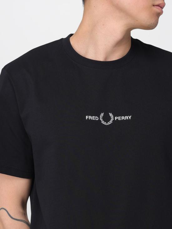 26SS 프레드페리 반팔 티셔츠 M4580 102 Black - FRED PERRY