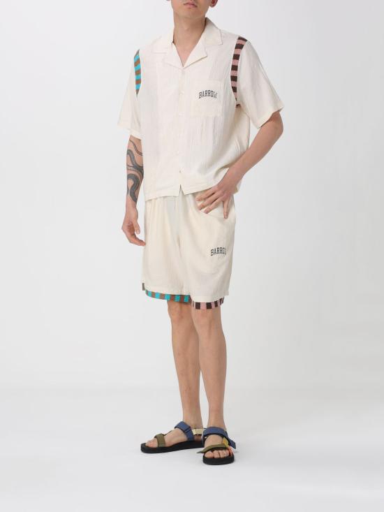26SS 바로우 반팔 셔츠 S6BWUASI047 013 Beige - BARROW
