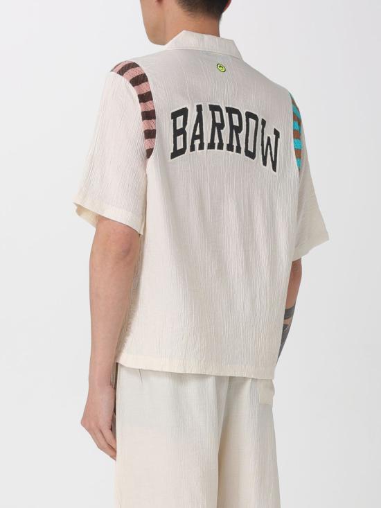 26SS 바로우 반팔 셔츠 S6BWUASI047 013 Beige - BARROW