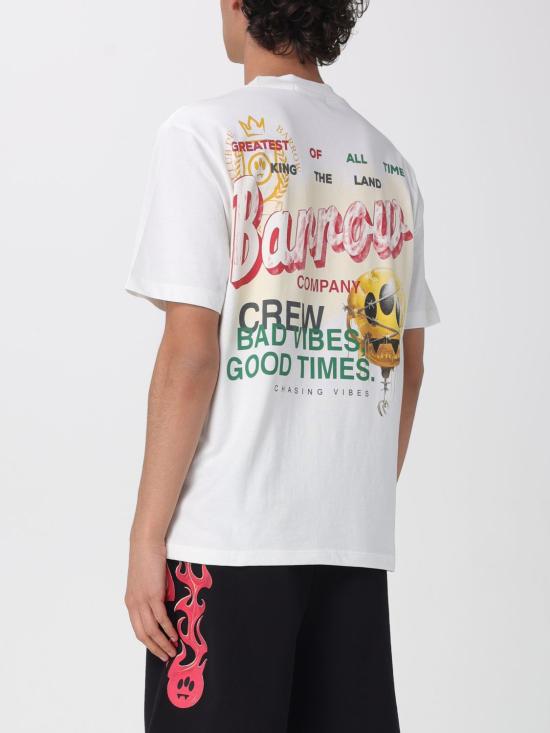 26SS 바로우 반팔 티셔츠 S6BWUATH086 412 Brown - BARROW