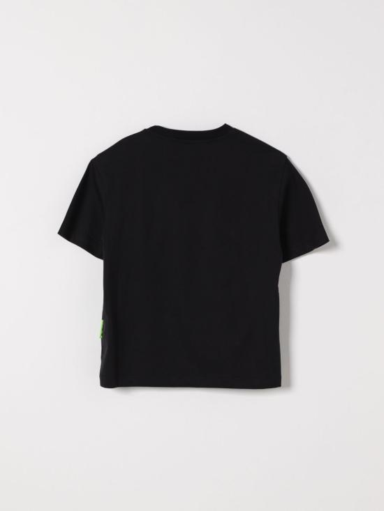 26SS [키즈] 바로우 티셔츠 S6BKJUTH055 110 Black - BARROW