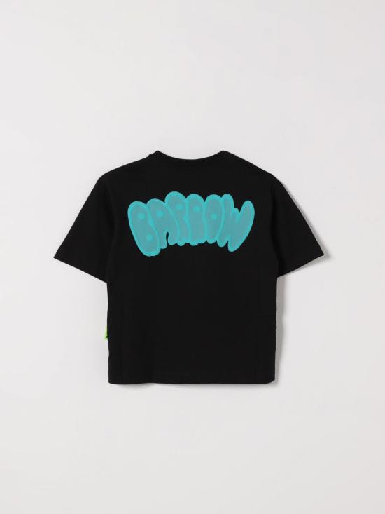 26SS [키즈] 바로우 티셔츠 S6BKJUTH007 110 Black - BARROW