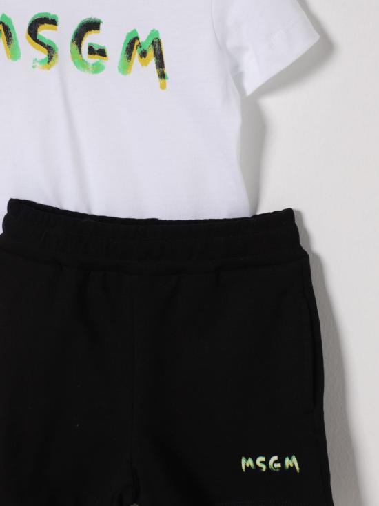 26SS [키즈] 엠에스지엠 오버롤 S6MSUNTR263 001 White - MSGM