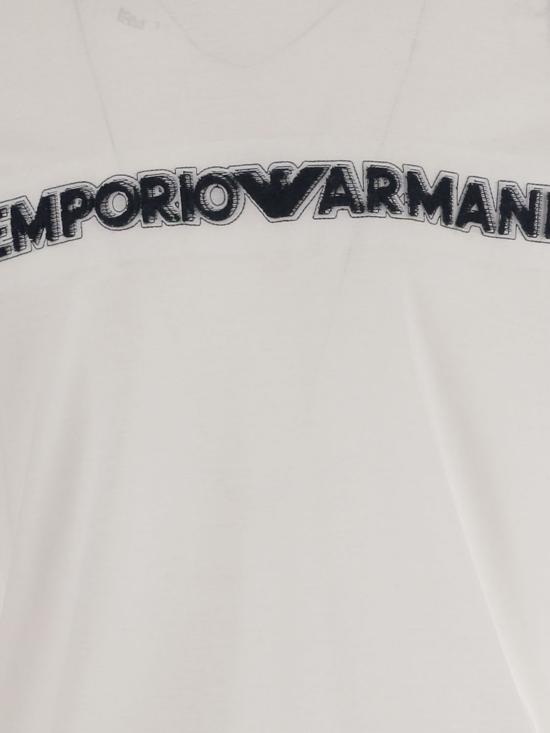 26SS 엠포리오 아르마니 반팔 티셔츠 EM004520AF13747 U0003 White - EMPORIO ARMANI
