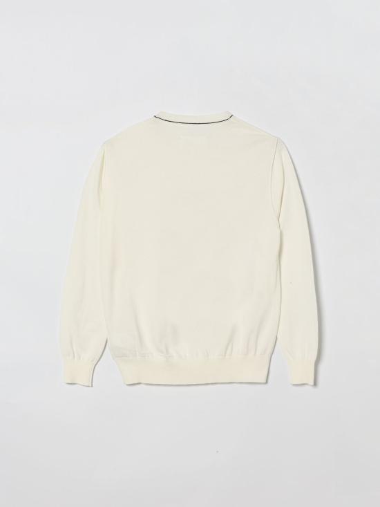 26SS [키즈] MM6 메종마르지엘라 풀오버 M61025MM07V M6101 Ivory - MM6 MAISON MARGIELA