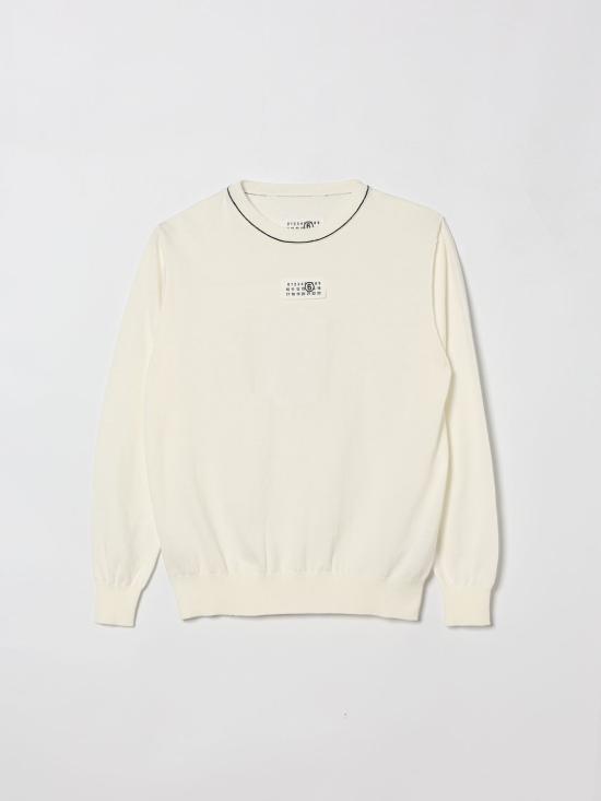 26SS [키즈] MM6 메종마르지엘라 풀오버 M61025MM07V M6101 Ivory