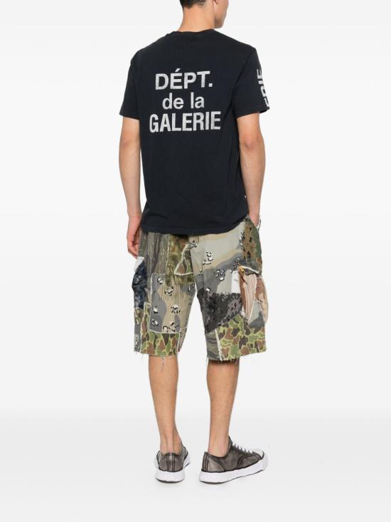 26SS 갤러리 디파트먼트 반팔 티셔츠 TOP038 WASHEDBLACK Black - GALLERY DEPT